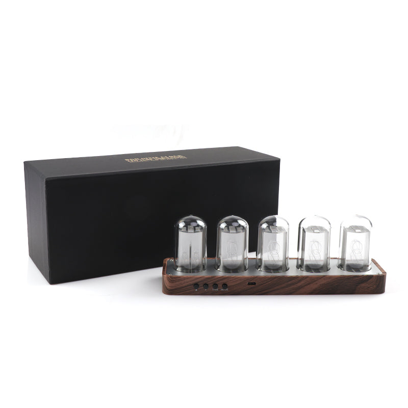 6 tube clock