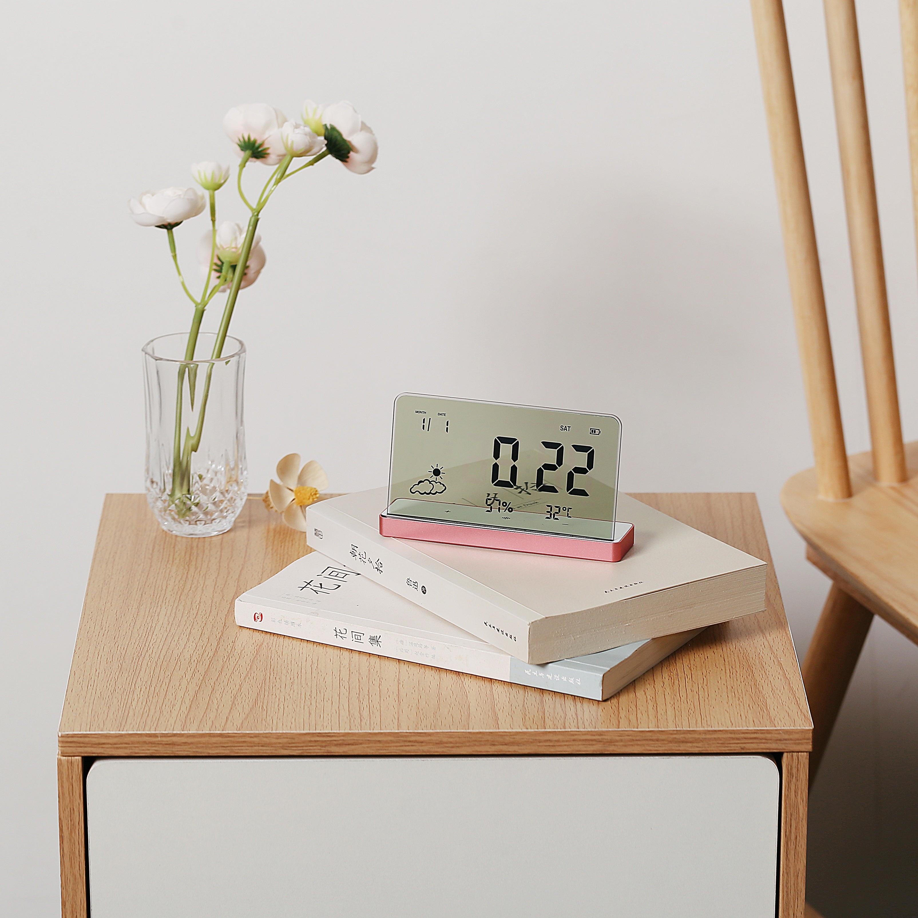 transparent clock
