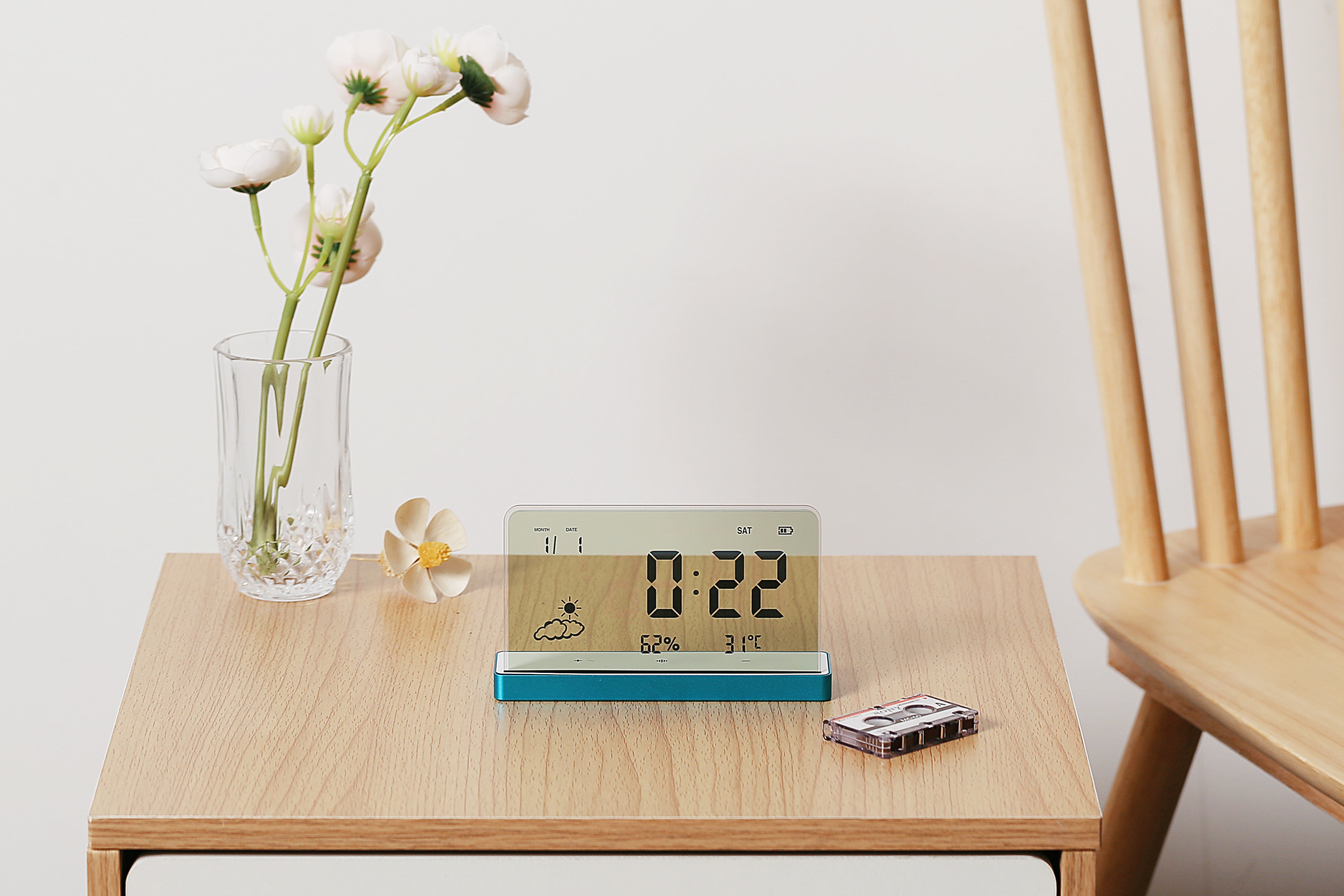transparent clock