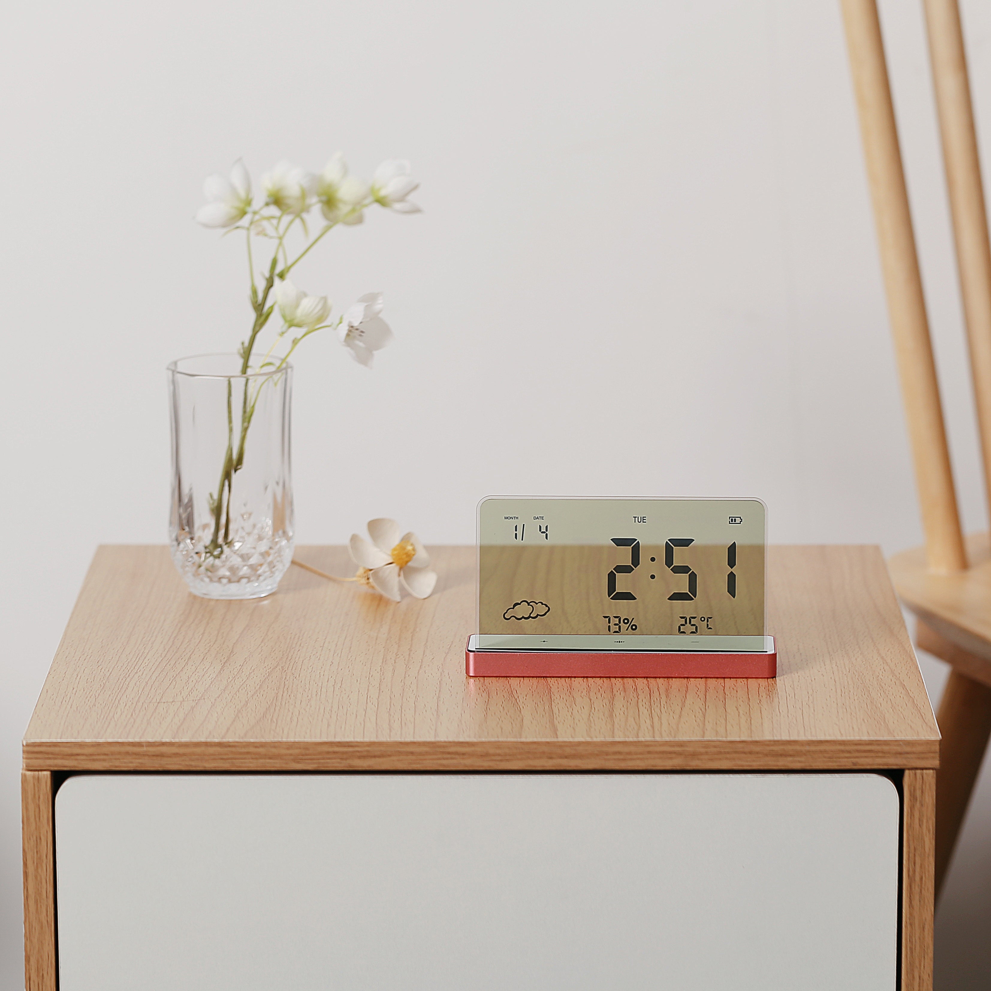 transparent clock