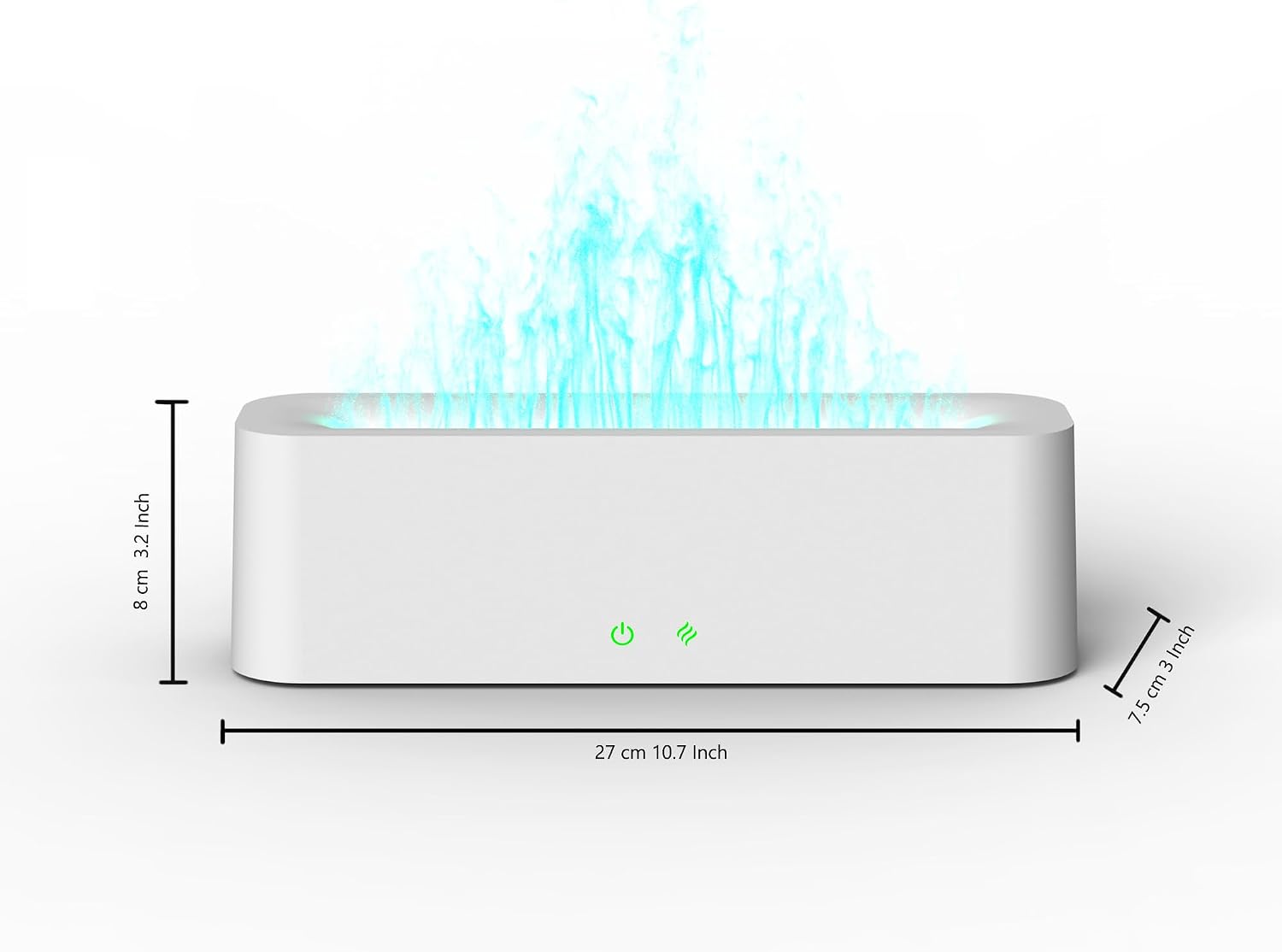 ClocTeck 380ml Flame Essential Oil Diffuser feature view 6