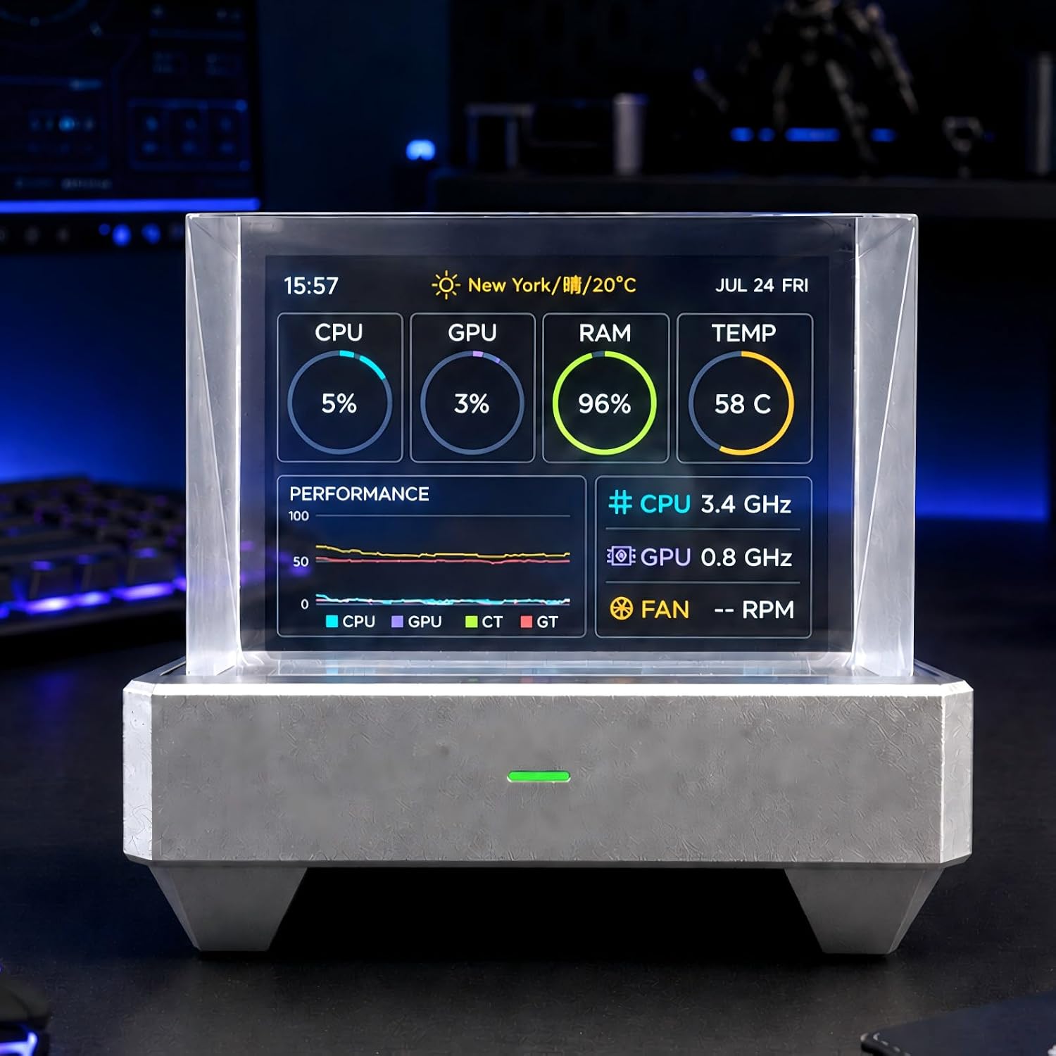 ClocTeck Holographic Smart Display feature view 6