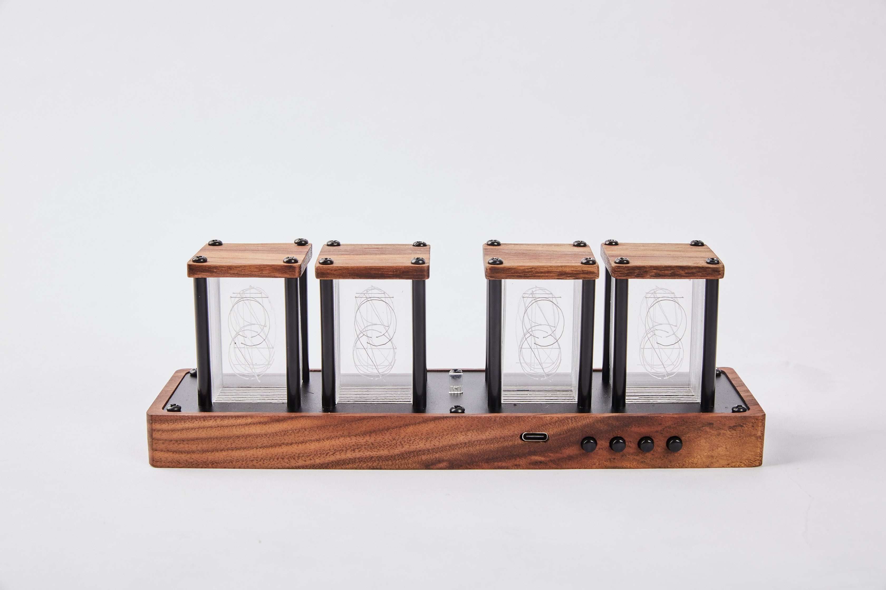 Box Shaped Nixie Clock