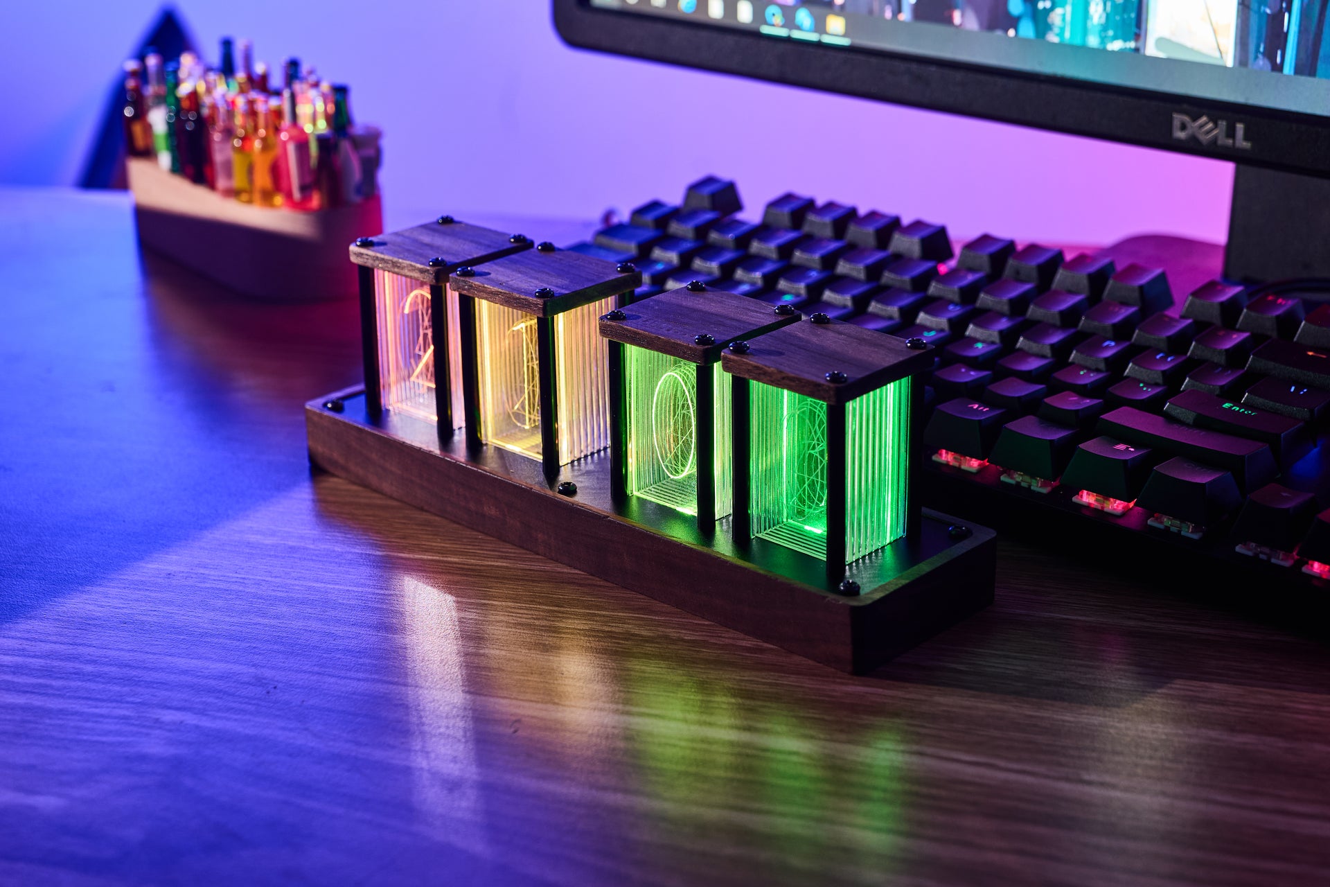 Box Shaped Nixie Clock– ClocTeck